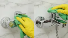 Sanitärarmaturen glänzen vor Sauberkeit: Die beste Methode zum Entfernen von Kalk und Rost