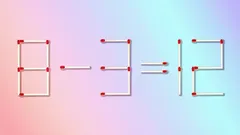 Rätsel: Nur ein Genie weiss, welches Zündholz man verschieben muss, um die richtige Antwort zu erhalten