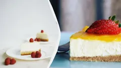 Luftiger Cheesecake ohne Backen, Mehl, Butter und Zucker: ein grossartiges Küchenrezept