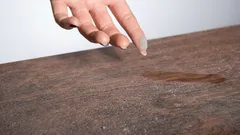 Staub bleibt lange fern: einfache Behandlungsmethode, wie sie in Hotels verwendet wird